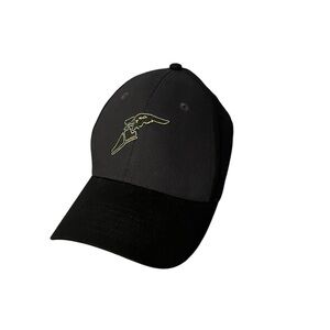 Goodyear Collection Embroidered Logo Black/Gray Adjustable Strap Unisex Cap Hat